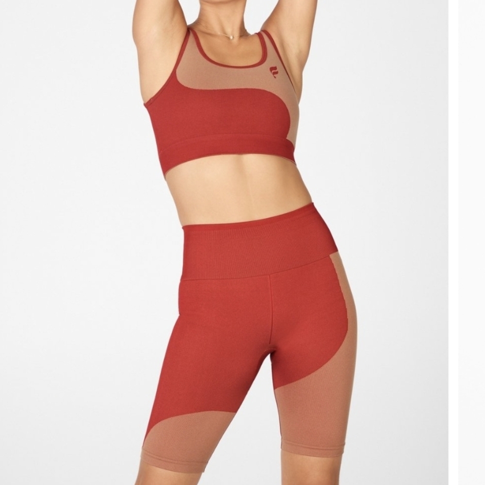 Fabletics Set Reversible Bra/ Block Shorts - image 3